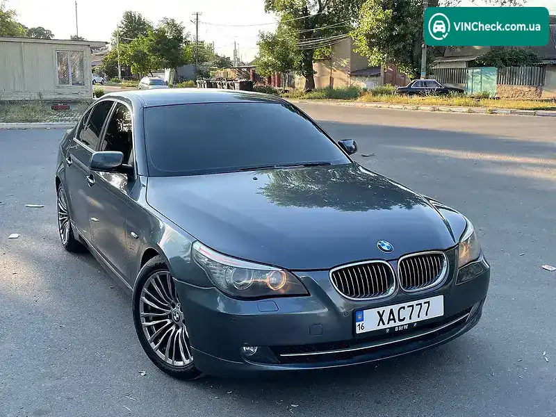 BMW 5 Series 2007, фото з оголошення 1 з 11, VIN WBANX51080CT58133