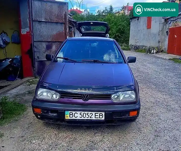 Volkswagen Golf 1993, фото з оголошення 1 з 9, VIN WVWZZZ1HZPW767437