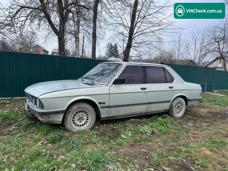 BMW 5 Series 1987, фото з оголошення 1 з 6, VIN WBADK510009320287