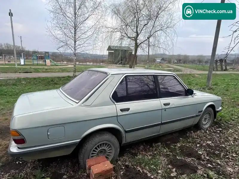 BMW 5 Series 1987, фото з оголошення 2 з 6, VIN WBADK510009320287