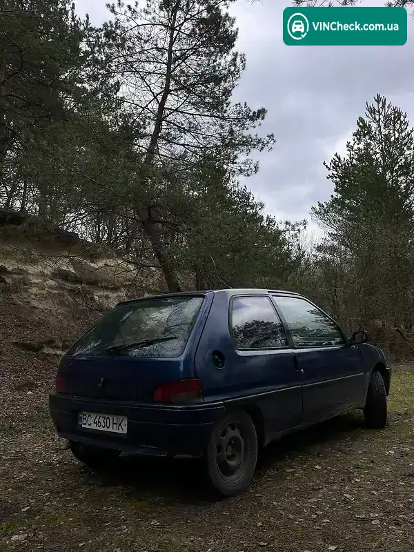 Peugeot 106 1994, фото з оголошення 1 з 9, VIN VF31CCDZ250783168