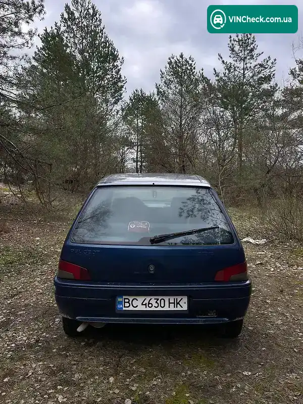 Peugeot 106 1994, фото з оголошення 2 з 9, VIN VF31CCDZ250783168