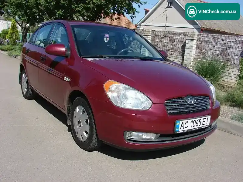 Hyundai Accent 2006, фото з оголошення 2 з 21, VIN NLHCM41AP7Z041038