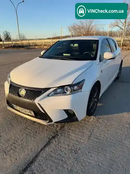 Lexus CT 2014, фото з оголошення 1 з 16, VIN JTHKD5BH4F2222324