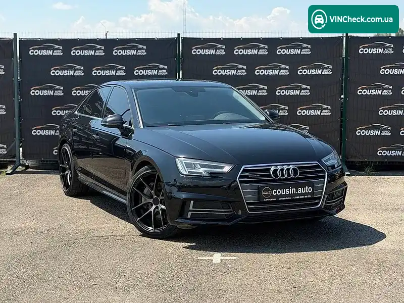 Audi A4 2017, фото з оголошення 2 з 20, VIN WAUENAF41JA051927