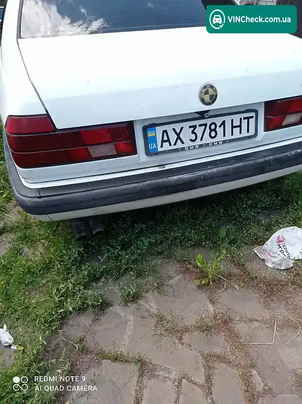 BMW 7 Series 1988, фото з оголошення 2 з 2, VIN WBAGA810402183624