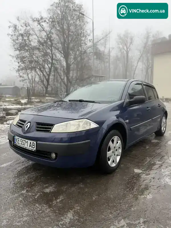 Renault Megane 2003, фото з оголошення 1 з 13, VIN VF1BM0H0H28515994