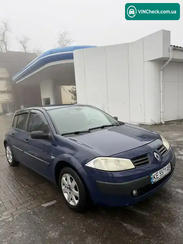 Renault Megane 2003, фото з оголошення 2 з 13, VIN VF1BM0H0H28515994