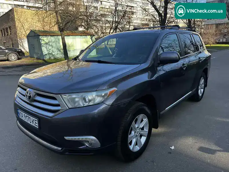 Toyota Highlander 2012, фото з оголошення 1 з 19, VIN 5TDZA3EH5DS033647