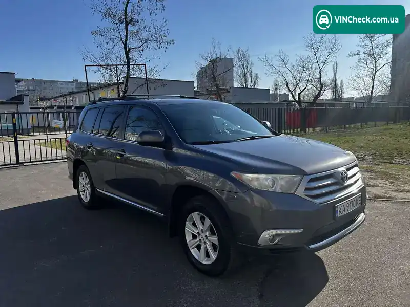 Toyota Highlander 2012, фото з оголошення 2 з 19, VIN 5TDZA3EH5DS033647