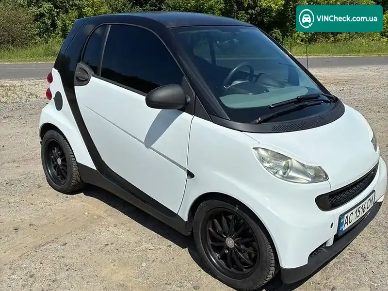 Smart Fortwo 2009, фото з оголошення 2 з 8, VIN WME4513341K345901