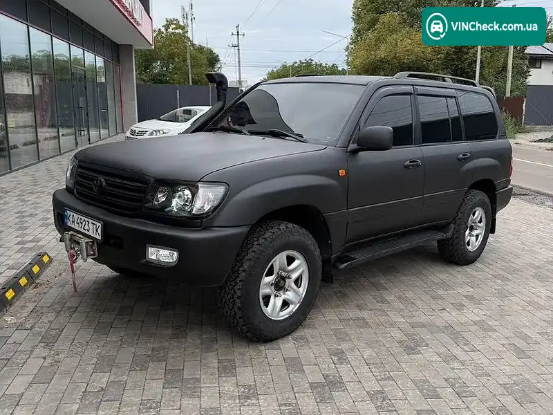 Toyota Land Cruiser 2003, фото з оголошення 2 з 9, VIN JTEHT05J702044847