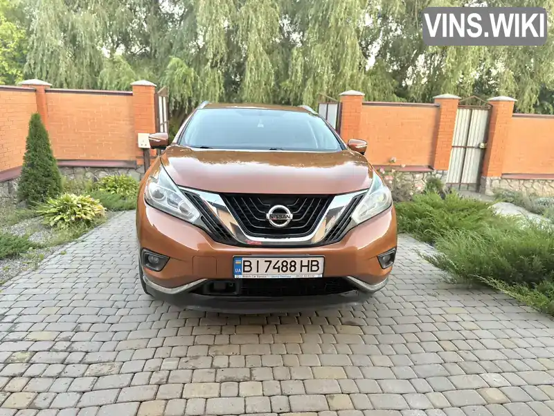 Nissan Murano 2015, фото з оголошення 1 з 21, VIN 5N1AZ2MH8FN207569
