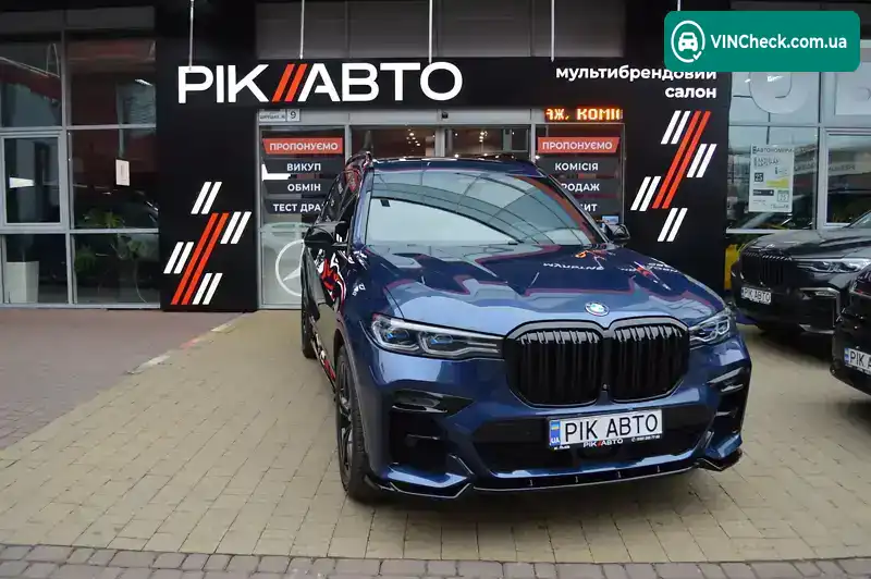 BMW X7 2019, фото з оголошення 1 з 21, VIN 5UXCX6C07LLE35335