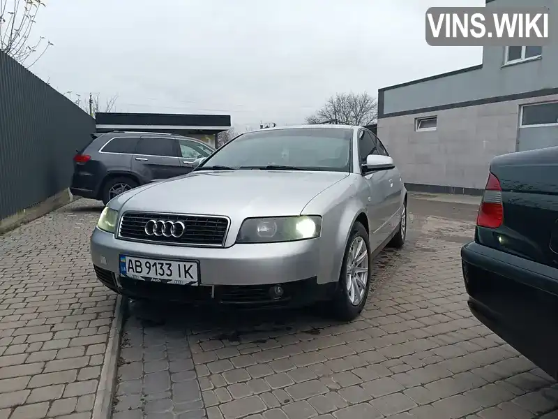 Audi A4 2003, фото з оголошення 1 з 9, VIN WAUZZZ8EX4A179095