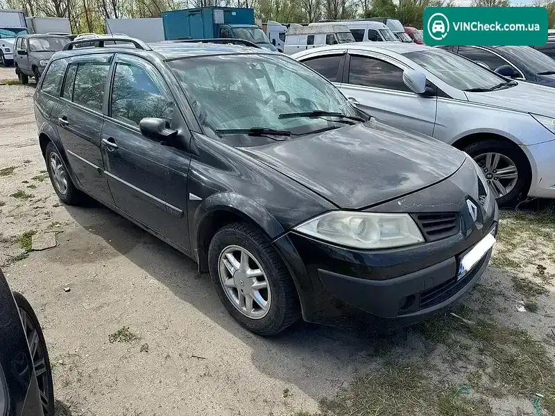 Renault Megane 2006, фото з оголошення 2 з 8, VIN VF1KM1R0H36647703