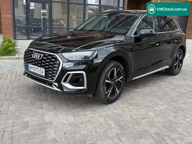 Audi Q5 2021, фото з оголошення 1 з 21, VIN WA1BAAFY3M2105175