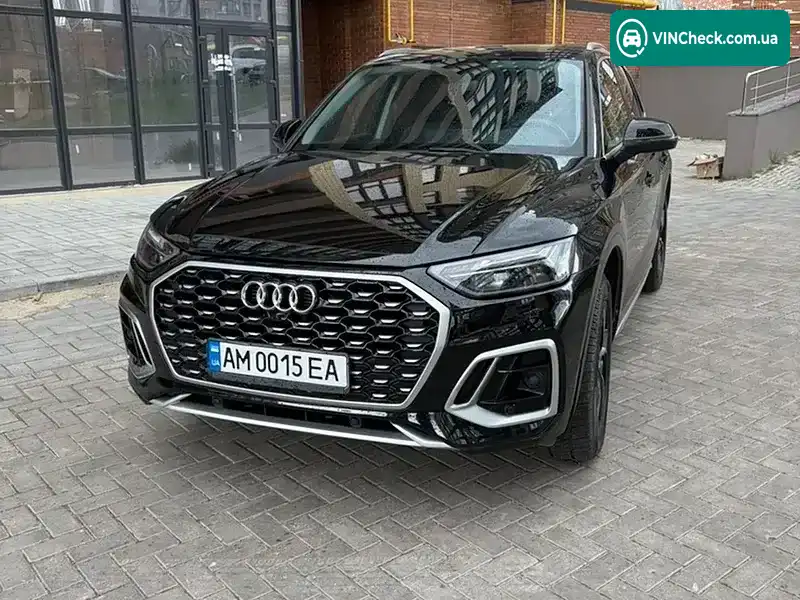 Audi Q5 2021, фото з оголошення 2 з 21, VIN WA1BAAFY3M2105175