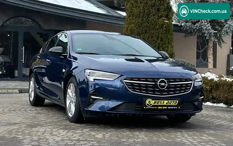 Opel Insignia 2020, фото з оголошення 1 з 21, VIN W0VZT6GPXM1003689