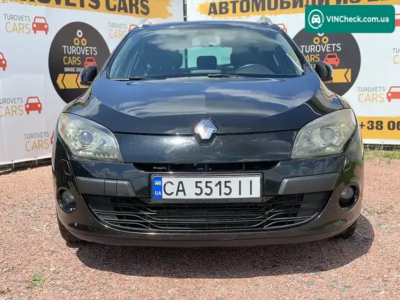 Renault Megane 2011, фото з оголошення 2 з 20, VIN VF1KZ090E44368230