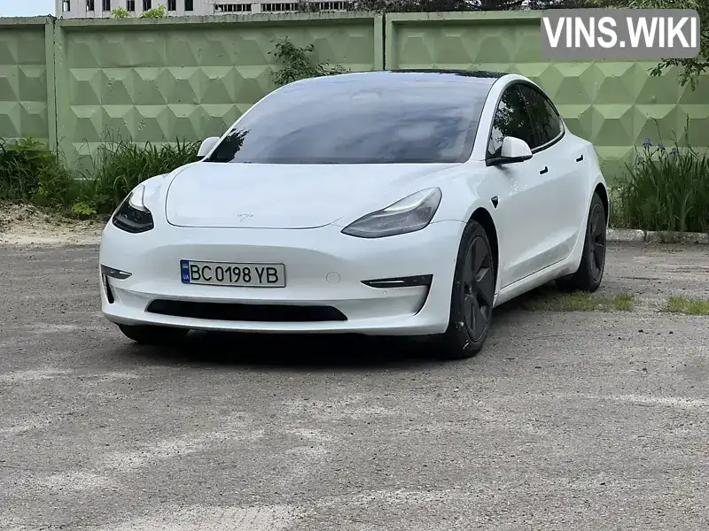 Tesla Model 3 2021, фото з оголошення 2 з 21, VIN 5YJ3E1EA7MF987502