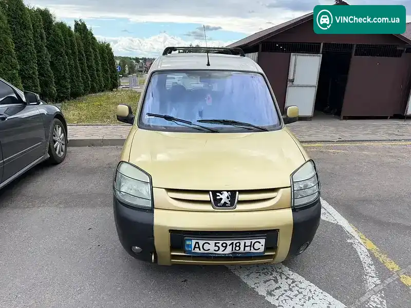 Peugeot Partner 2003, фото з оголошення 2 з 10, VIN VF3GJRHYK95073243