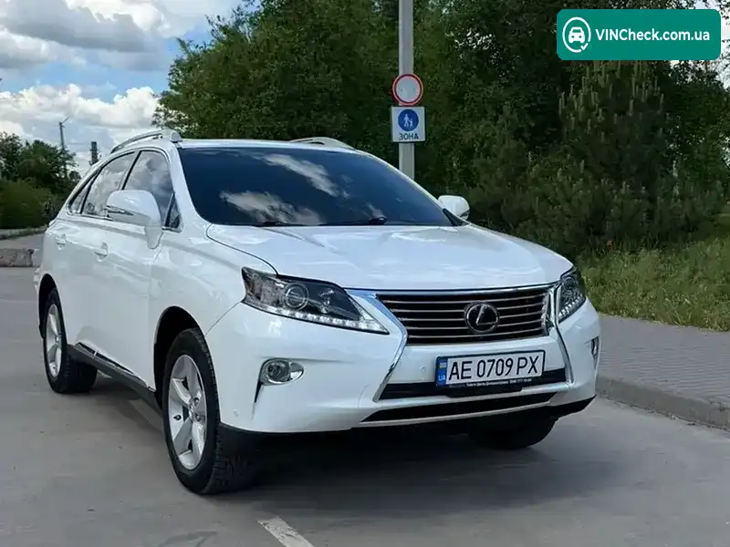 Lexus RX 2012, фото з оголошення 1 з 20, VIN 2T2BK1BA3DC157429