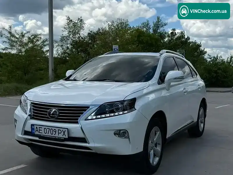 Lexus RX 2012, фото з оголошення 2 з 20, VIN 2T2BK1BA3DC157429