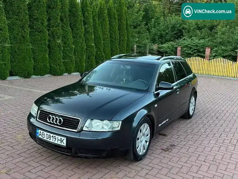 Audi A4 2001, фото з оголошення 2 з 20, VIN WAUZZZ8E72A111768
