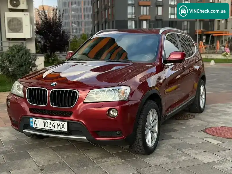 BMW X3 2011, фото з оголошення 1 з 14, VIN WBAWY31040L541213