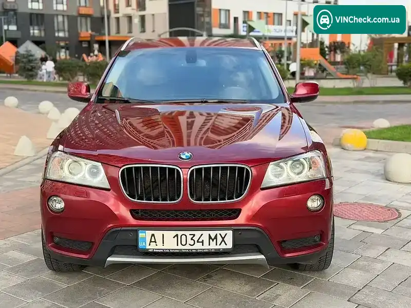 BMW X3 2011, фото з оголошення 2 з 14, VIN WBAWY31040L541213