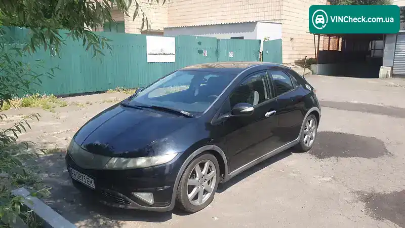 Honda Civic 2007, фото з оголошення 2 з 4, VIN SHHFK27607U039819