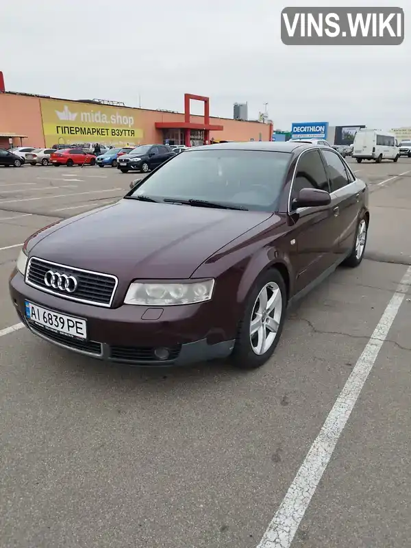 Audi A4 2002, фото з оголошення 1 з 21, VIN WAUZZZ8E52A272443