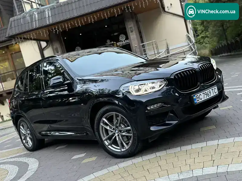 BMW X3 2020, фото з оголошення 1 з 21, VIN WBAUZ310009F47840