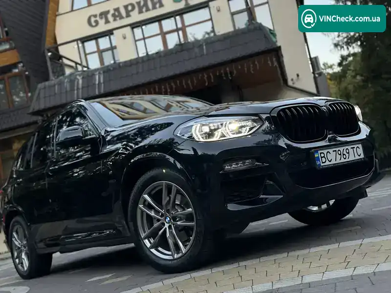 BMW X3 2020, фото з оголошення 2 з 21, VIN WBAUZ310009F47840