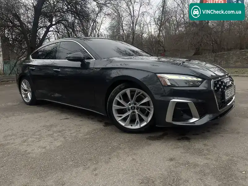 Audi A5 Sportback 2021, фото з оголошення 1 з 21, VIN WAUCBCF56MA057926