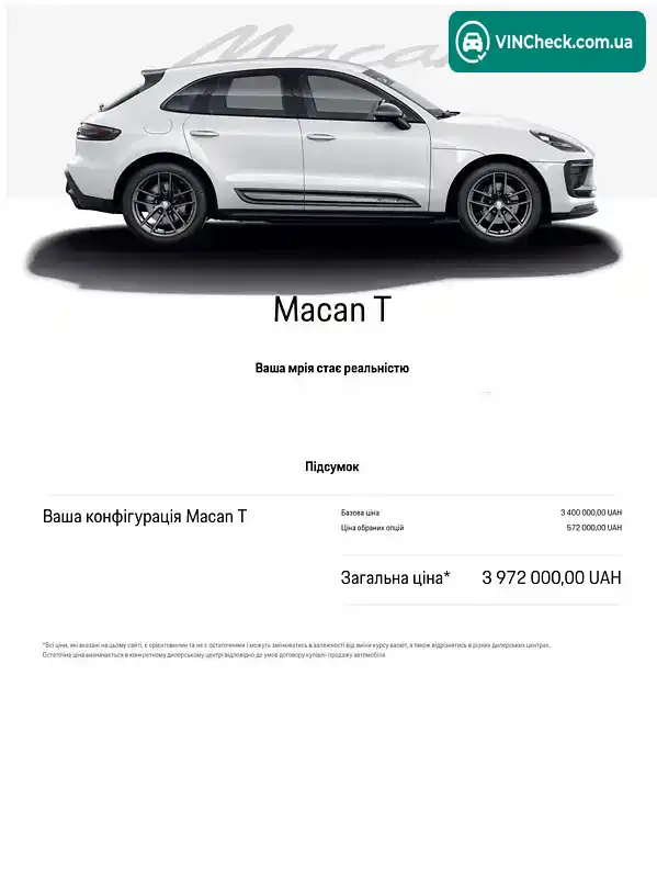 Porsche Macan 2024, фото з оголошення 2 з 21, VIN WP1ZZZ95ZRLB15046