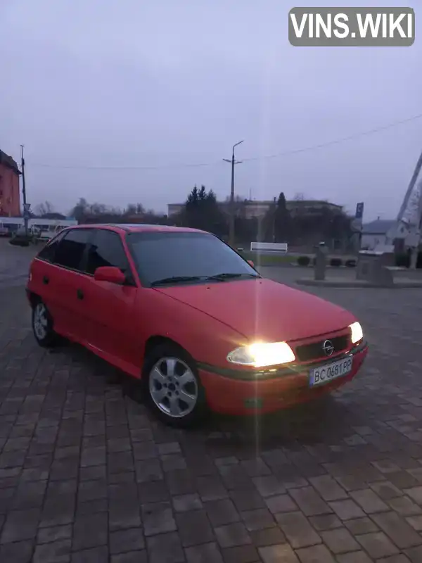 Opel Astra 1997, фото з оголошення 2 з 13, VIN W0L000049J5058820