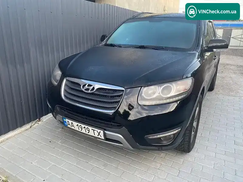 Hyundai Santa FE 2012, фото з оголошення 1 з 4, VIN KMHSH81XDCU837753