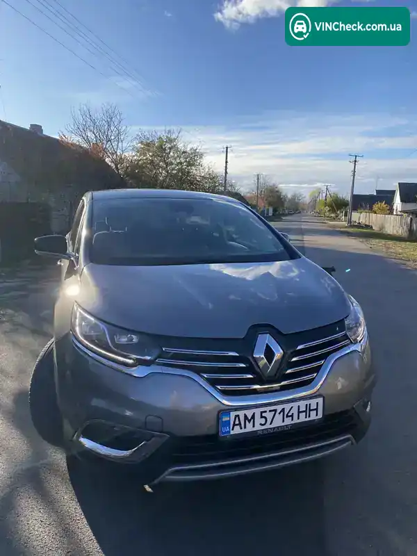 Renault Espace 2015, фото з оголошення 1 з 21, VIN VF1RFC00054652719