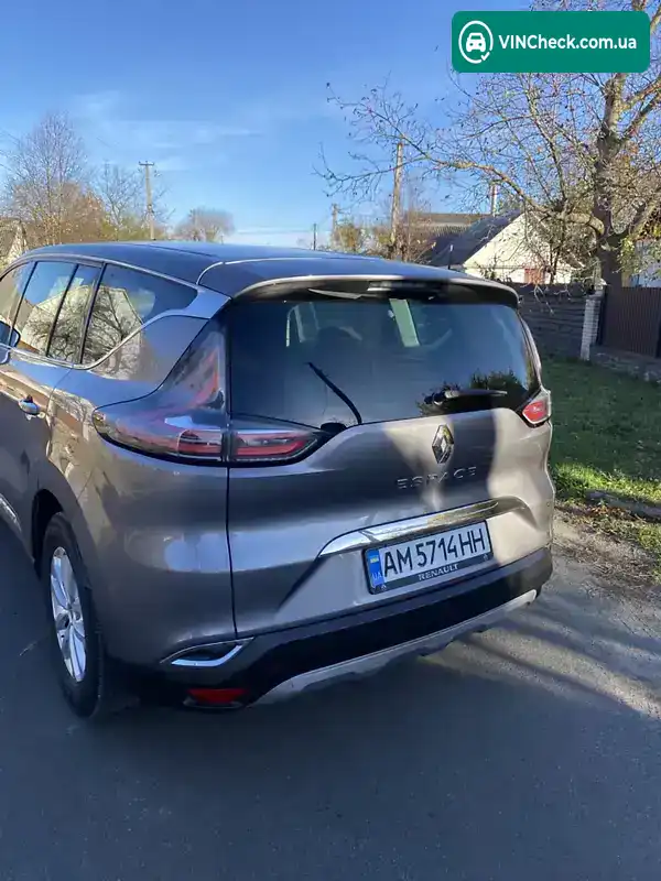 Renault Espace 2015, фото з оголошення 2 з 21, VIN VF1RFC00054652719