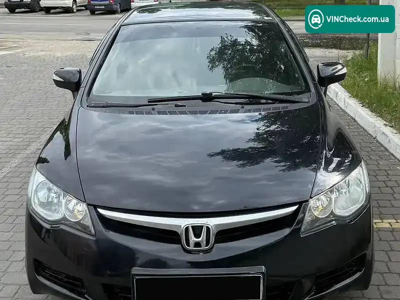 Honda Civic 2008, фото з оголошення 2 з 15, VIN NLAFD76408W023879