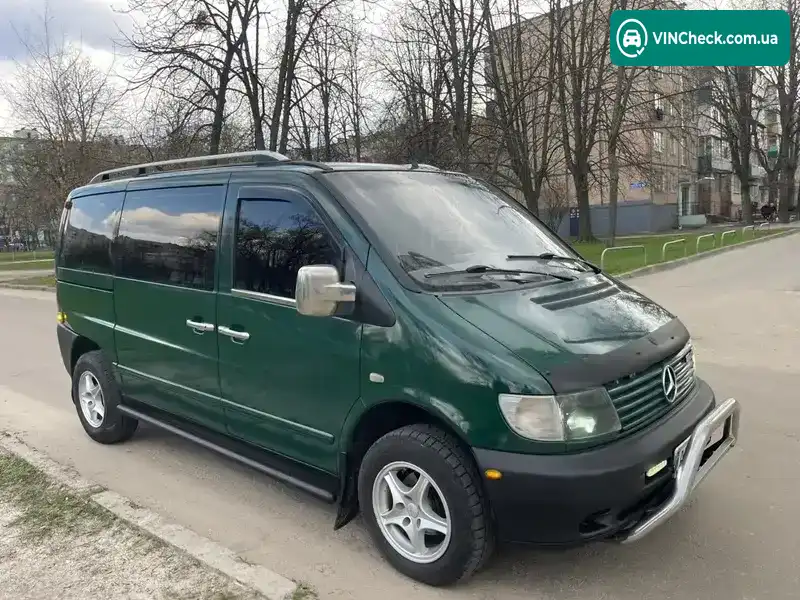 Mercedes-Benz Vito 2000, фото з оголошення 1 з 9, VIN VSA63809413266458