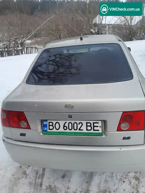 Chery Amulet 2007, фото з оголошення 1 з 10, VIN LVVDA11B77D178839
