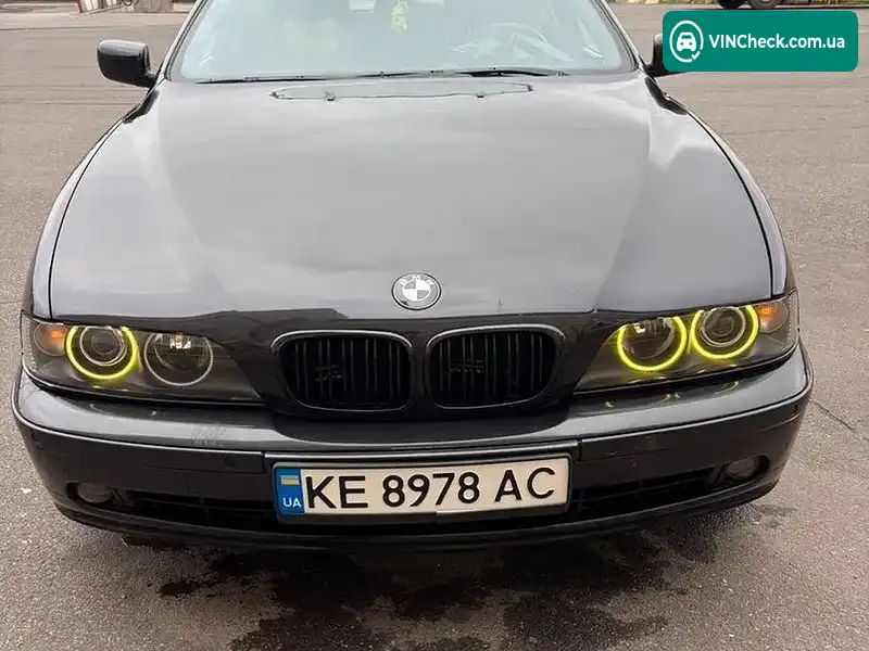 BMW 5 Series 2001, фото з оголошення 1 з 20, VIN WBADP81070GS96777