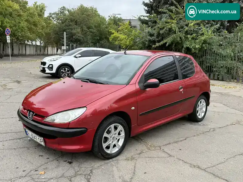 Peugeot 206 2007, фото з оголошення 1 з 21, VIN VF32CKFWR47668189