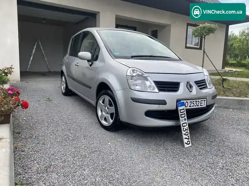 Renault Modus 2007, фото з оголошення 1 з 20, VIN VF1JP0SBH38554944
