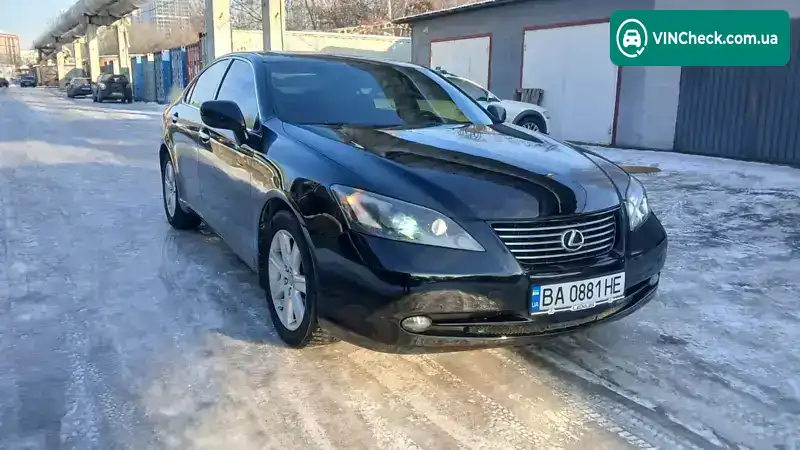 Lexus ES 2006, фото з оголошення 2 з 7, VIN JTHBJ46G272026548
