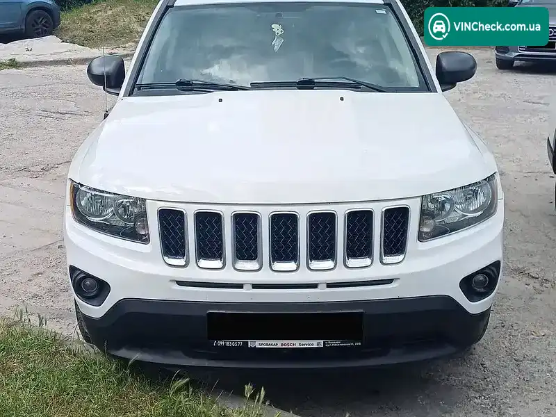 Jeep Compass 2016, фото з оголошення 1 з 12, VIN 1C4NJCBA4HD147551