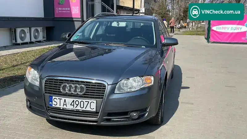Audi A4 2007, фото з оголошення 2 з 20, VIN WAUZZZ8E28A027673